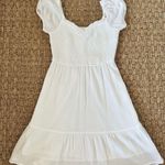 Hollister  white dress smocked top small Photo 7