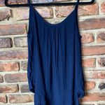 Fifteen Twenty  Navy Blue Sleeveless Surplice High Low Top Women's Size Small Photo 7