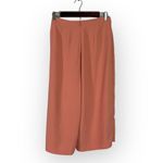 Amanda Uprichard Wrap Front Trousers Women's Plus 1X Salmon Pink Cropped RTR Photo 3