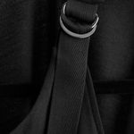 Stella & Dot Buckle Up Cold Shoulder Top in Black, size XL, Brand New! Photo 4