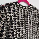 J.Crew  Handknit Wool Cardigan Lady Jacket L Parisian Inspired Textured Knit Photo 6