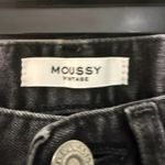 Moussy‎ Vintage Black Wash Distressed Skinny Jeans Womens Size 24 Denim Photo 1