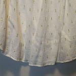 ZARA creamy white gold foil dot top Photo 7