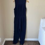Rebecca Taylor  gauzy navy jumpsuit Photo 7