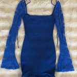 Lucy in the Sky Mini Dress Blue Photo 1