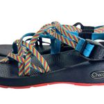Chacos Chaco ZX2 Classic Fiesta Rainbow Hiking Sport Sandals Double Strap Photo 0