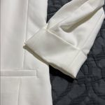 Love Tree  size medium women’s off white blazer office corpcore shoulder pads Photo 4