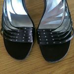 Alfani Dark Brown Heels with Diamante Detail Slingback Heels Photo 1