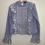 Romeo + Juliet Couture Eyelet Blouse Photo 0