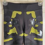 Ultracor  Camouflage Leggings in Black & Green W/ Star Cut-outs Size Small Photo 3