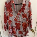 Free People Shake It Mini Dress | Floral Boho Mini Swing Dress Photo 2