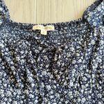 LA Hearts L.A. Hearts Women's Size Small Blue White Floral Romper Photo 2