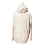 Vuori  Halo Oversized Hoodie VW279 Dreamknit Milkweed Heather Women's Sz Small Photo 2