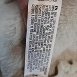 Forever 21 White Fleece and Tan Vest Size Medium Photo 3