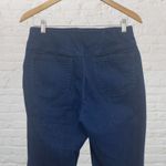 INC Stretch Wide-Leg Crop Jeans Size 12 Blue High Waisted Casual Comfy Pull On Photo 4
