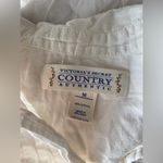 Victoria's Secret Vintage Victoria' Secret Country White Button Nightgown, Size Medium Photo 3