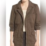 Hinge  Seattle Army Green Utility Jacket Size S like new shape Photo 12