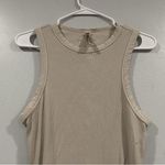 SKIMS  Bodycon Ribbed Tank Dress in Stone Large L NWOT Photo 1
