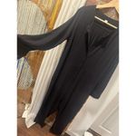Old Navy Womens Minimalist Cotton Long Sleep Jumpsuit Size L Black Photo 2