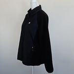 New Balance  womens Size XL Quilted Fleece Running Jacket Black Zip Side Pockets Photo 8