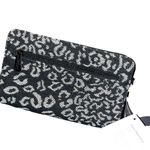 Thirty One Luxe Leopard Perfect Cents Wallet Zip Around Card Organizer Clutch Black Photo 2