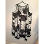 Black & White Fit & Flare Dress Size 3X Sleeveless See Pictures Photo 5