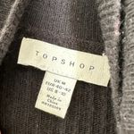 Topshop  Ribbed Turtleneck Color Block Sweater Knit 8-10 Photo 5