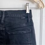 MOTHER Denim MOTHER • The Insider Crop Two Step Fray jeans ankle Not Guilty black flare Photo 12