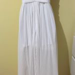 Embroidery chiffon Wedding Dress White Photo 6