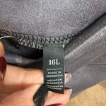 White House | Black Market WHBM Blackened Pearl Ultra Suede Runway Leggings Sz 16L NWT Photo 5