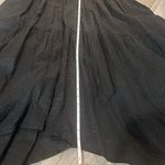 frame denim Frame Gathered Seam Puff-Sleeve Midi-Dress Photo 10