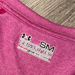 Under Armour  Pink semi fitted Short Sleeve shirt top Photo 2