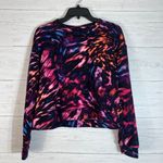 Juicy Couture Tie Dye Swirl crop Sweatshirt, Women's Size L juniors multicolor Photo 0