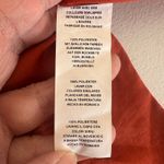 Pretty Little Thing New Rust Satin Twist Front Open Sleeve Wrap Dress Size 4 Photo 11