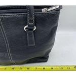 Fossil  Black Pebbled Leather Handbag Small Purse Retro ( No Crossbody Strap ) Photo 12