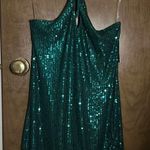 Kohls Kohl’s Sequin Emerald Green Mini Dress Photo 0