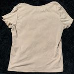 Chic Butterfly Embellished Short Sleeve Tee Photo 2