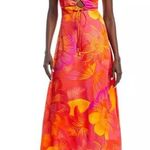 Farm Rio Summer Garden Ombre Lenzing Ecovero Midi Dress - Size XS NWT Photo 0