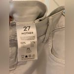 Mother the Loosey Short in Denim White Size27 Size 27 Photo 3