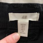 H&M Black Cargo Shorts Photo 3