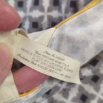 Matilda Jane Tunic Top Woman's Small White Black Yellow Trim Patterned Loose Photo 9