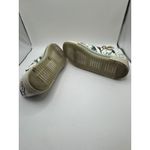 Mumka Shoes Women 8.5 Blue Birds Slippers Floral Lace Up Fashion Sneakers Preppy Tan Photo 9