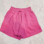 Joie High Waisted Paperbag Purple Shorts Photo 0