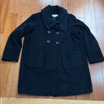 Pendleton  Classic Black Wool and Cashmere Blende Coat size XL Photo 0