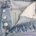 Free People NEW  We‎ the Free curvy straight  jeans button fly, women's size 30 Photo 11