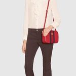 Gucci  Webby Bee Crossbody Camera Bag - Red/Navy Photo 2