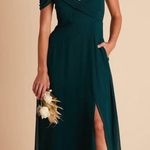 Birdy Grey  Spence Convertible dress in Chiffon Emerald Photo 2