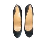 J.Crew Olive Suede Black Sz 7 Pumps Photo 1