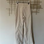 Marine layer High-Waisted Cream Wide-Leg Pants Photo 7