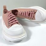 Alexander McQueen Tread Slick Low Top Sneaker Pink Size 37 NEW Photo 7